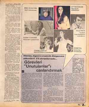  verelim, gelin bizim gazinomda söyleyin”, derlerdi. Çok çok eskilerde, Müzeyyen Senar'lar, Zehra Bilirler Ankara'- dan...