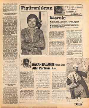  - ediyor. “Aralık ayında İzmir'de bir TV programı hazırlayacağım” diyor. “Seyircilerim 8 Ocakta, olan bu prog da beni oldukça