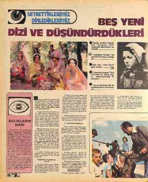  BALIKLARIN SIRRI Televizyonun yeni döneminde, çeşitli programların başlıkları da değişti.. “Reklamlar - Reklamları İzlediniz”