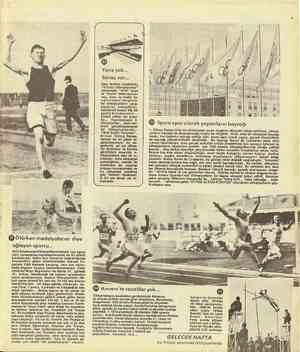  SOLRA N » © ölürken madalyalarım diye ağlayan sporcu... 1912 Olimp için ilginç yanı, yarışmalara memleketimizden de iki...