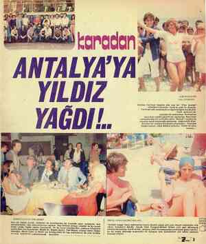  VUR PATLASIN, CAL OYNASIN.. Antalya Festivali bugüne dek hep bir “Film Şenliği” niteliğini taşıyordu. Oysa bu yılki 13....