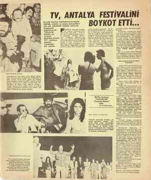  EMİR DEMİRİ KESER TV, ANTALYA FESTİVALİNİ Bu yılki Antalya Festivali'nin en büyük özelliği, sinema ve müzik dünyamızın pek