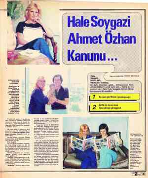  EVİN ÇOCUĞU ŞİMDİLİK “MIRMIRIK” Hale Soygazi ve Ahmet Özhan ın Etiler'deki evlerinde bir de y tekir kedileri var. — — dını