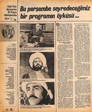  Ünlü Türk Astronomu sunı| Bu perşembe seyredeceğimiz tekizondan | hipp ppogramın ÖyKüÜSÜ ... önce £ 'ye Fatih Sultan Mehmed -