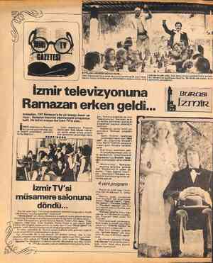  y Anlaşılan, TRT Ramazan'a bu yıl bayağı önem ve- riyor.. Ramazan boyunca yayınlanacak programlar belli. İlk kolları sıvayan