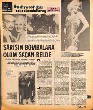  Bern'in Jean Harlow ! Bern'in batı ü Di Hollywood'daki seks skandallarıg ESRARENGİZ ÖLÜM Jean Harlow'un söhretin zirvesine