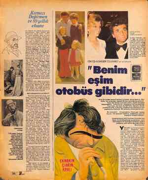  gerçel oldu. Jose Fena(:lln lıı; başarılı oyunu (üstte) aşı uzun yıllar hafızalardan silinmedi Kırmızı Değirmen ve 89 yıllik