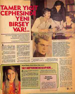  15 yıl önce çevirdiği "Çapkın Kız” filmi, le ekranlara gelen Tamer Yiğit'in kayınpederiyle arasındaki buzlar yavaş yavaş...