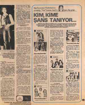  GEÇEN YILKİ EUROVİSİON'DAN BİR O VAR Hatırladınız mı Nilüfer Kutun'u... 1978 Eurövision'unda, Serpil las'a eşlik eden Grup
