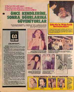  » ÖNCE KENDİLERİNE, SONRA UĞURLARINA GÜVENİYORLAR Siz ektanda gör büyük finale çıkacaklar... GÜNEŞ TECELLİ EKRANIK İÇİNDEN