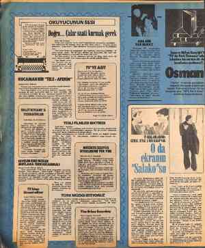  MA | _ MAT ND li NAZ NMN 1978 yılı boyunca, 36 sayfa- OKUYUCUNUN SESİ | da biz söyledik, siz dinlediniz.. Bu yıl, bu 36...