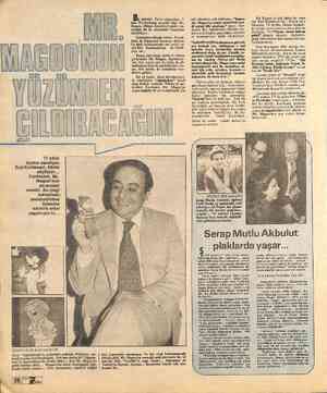  CZi vakitler Pazar akşamları 7'- den 70'e herkesin sevgilisi olan Mr. Magoo, Dünya Klasikleri'ndeki ma- ceraları ile de...