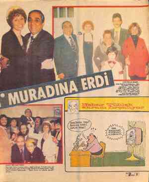  YENİ ÖZCAN AİLESİ... Selim Naşit'in nikah hatırası... Aile, tam kadro “TV'de 7 GÜN” * objektifinde... Solda, damat bey Selim