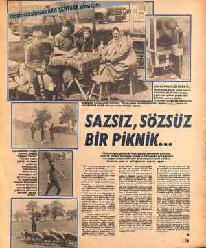  çocuklarıyla birlikte Çırpıcı çayırında piknik yapan Arif Şentürk yemek faslını BİR KÖFTECİLİĞİ EKSİKTİ... Geçtiğimiz pazar