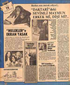  Herkes onu merak ediyor!.. “DAKTARİ”deki SEVİMLİ MAYMUN ERKEK Mİ, DİŞİ MI?.. ğ Bir şüreden_beri, pazar ekranında ilginç bir