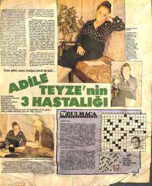  B - ON zamanlarda ekranın en “flaş” isimlerinin arasında, Adi- le Naşit kuşkusuz başı çekenlerden biri. “Uykudan Önce”...