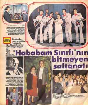  Sınıfı” tiyatro 6 yıl temsil rekoru kırmıştı. 6 filmlik “dizisi”de hasılat rekoru kırdı. Hele televizyonda gösterilme...