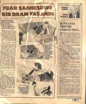  yaramadı... Borçlarını ödemek için iki değişik gazinoda sahneye çıkan sanatçı, âoı_ıîund_a hastalandı. Tansiyonu SHAR SAĞ SE