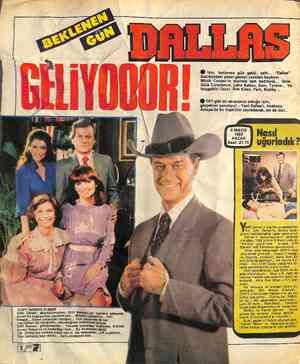  / DB İ © işte, beklenen gün geldi, çattı... “Dallas” | ör!ümüzdeki pazar gecesi yeniden başlıyor... | M_ı_tch Cooper'ın...