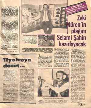  muşum... Tarih mi? 30 Temmuz 1959. 24 yaşımdayım.. Fotojeni güzeli olduktan sonra, şarkıcılığa başladım.. Nota mı?...