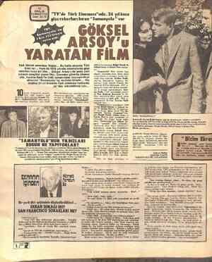  10 ARALIK Saat: 22.10 Türk filmini sevenlere Müjde... Bu hafta ekranda Türk filmi var... Hem de 1959 yılında sinemalarda gişe