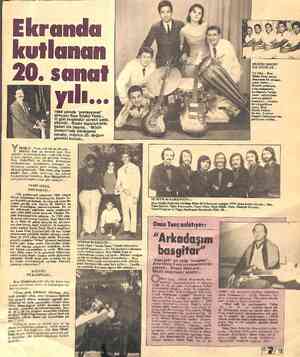  Ekranda kutlanan 20. sanat yılı... 1964 yılında “profesyonel” olmuştu Rıza Silahlı Poda... O gün bugündür sürekli çaldı, azen
