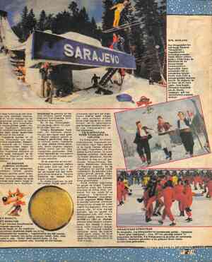  -- İŞTE, SARAJEVO Kış Olimpiyatları'nın yapılacağı Sarajevo “Saraybosna”, Yugoslavya'nın " kuzeydoğusundadır. | Yarım milyon