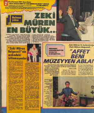  | %ş wokıırlııı-ıııııı TRT'den ricası | Zeki Müren, zaten büyüktü.. en büyüktü... Bunu her zaman, her fırsatta...