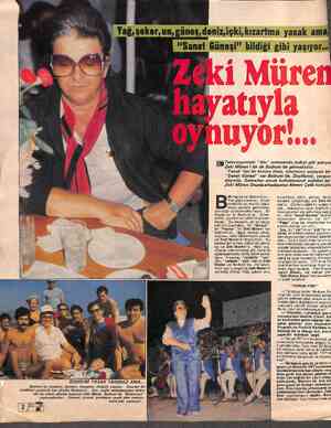  Bit Televizyondaki “Alo” reklamında bülbül gibi şakıyar Zeki Müren'i bir de Bodrum'da görmelisiniz... “Yasak “ları bir kenara