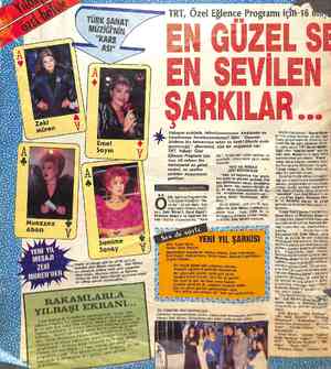  950 ŞERe a) a İN SA OKi Si ae S CA 0492 8 OKN S . e TRT, Özel Eğlence Program Yılb ön el k Je PD televi: televizy V4 TRT,...