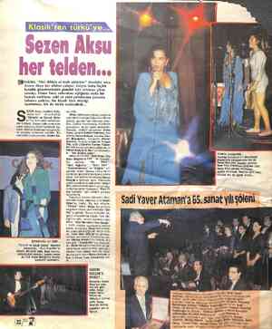  Sezen Aksu her telden... â Eskiler, “Her dilden ol meh çalmıyor” demişler ama, Sezen Aksu her dilden çalıyor. Geçen hafta...