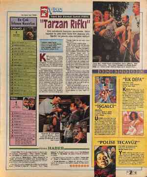  Hazırlayan: Suat YILMAZ "Tarzan Rıfkı" Ünlü komedyenin hayranları sevinebilirler. Sezon başından bu yana ikinci Sunal filmi