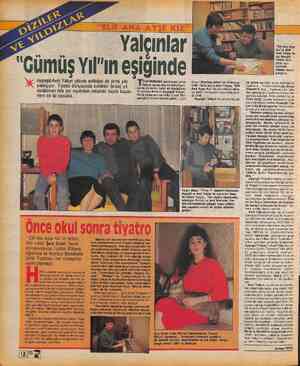  “Gümüş Yıl”ın eşiğinde lilkz Ayşegül-Avni Yalçın çiftinin evlilikleri de yirmi yıla A yaklaşıyor. Tiyatro dünyasında...