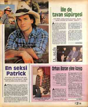  Patrick, karısı Lisa ile birlikte çiftliklerinde sade bir yaşam sürüyor. En seksi Patrick Patrick Swayze, yıllardır ABD'nin