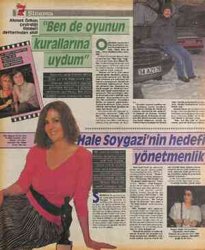  Ahmet Ö çevirdiği filmleri defterinden sildi zamanlar şarkıcıların film çevirmeleri oyu- nun kurallarından bi- riydi. Gerçi