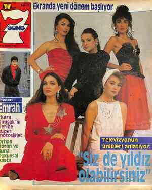  m Sayı:13 İDE z » 30 MART 1987 şoran ve — ( ünlüleri anlatıyor' 'ekuysal DU lasta e z bede yıldız Dlabilirsiniz”...