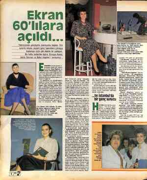  Ekran 60'lılara açıldı... Televizyonda gençleşme operasyonu başladı. Son aylarda ekrana yepyeni genç hanımların çıkmaya...