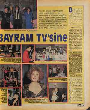  | Yavan bir Ramazan programını geride | bıraktık ve geldik bayrama... Bayram | televizyonunda ne var derseniz vereceğimiz U