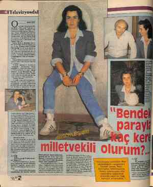  B |I Televizyonda Ahmet ÇELİK tuz yıldır karşımızda Fat- ma Girik... Otuz yıldır Yeşilçam pi- yasasında, sayısını kendisinin