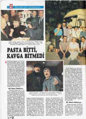  Tunca Toskay, pastayı kesen Perran Kutman'a “Bizim Cosby Ailemiz de sizsiniz” diyerek iltifatta bulunuyordu... Tabi, TRT...