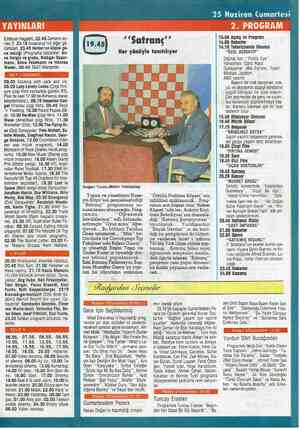 Edebiyat magazini, 22.45 Zamanın ay- nası 2, 23.15 Avusturya'nın diğer gö- rüntüleri, 23.45 Horton'un küçük ge- ce müziği...