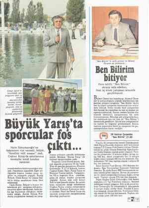  Cenan Saltık'ın hazırladığı yeni programa spor ve müzik dünyamızdan tanınmış isimler katıldı. Ancak, program, yine de...