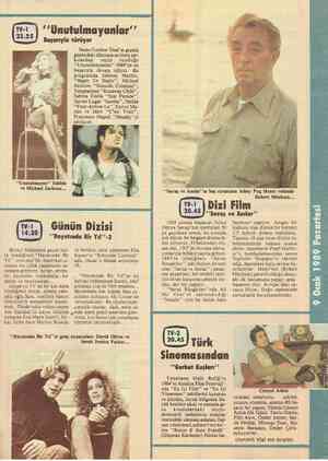  Başarıyla *““Unutulmayan” Dalida ve Michael Jackson... “Unutulmayanlar'' sürüyor Sezen Cumhur Önal'ın geçmiş günlerdeki...