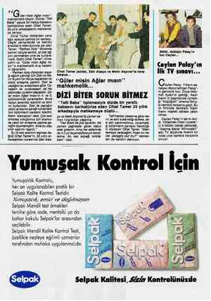  “G üler misin Ağlar mısın”” mahkemelik oluyor. Dizide “Telli Baba” adıyla bir mafya babasını karikatürize eden Cihat Tamer,