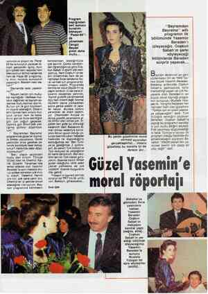  ramında ve akşam da 'Pazar 89'da sunuculuk yapacak ol- mam gerçekten İlginç. Aynı gün içinde hem radyoda hem televizyonun...