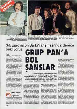  Timur Selçuk, ilk kez bir bestesiyle Eurovision Şarkı Yarışması'nda ülkemizi temsil edecek. Sanatçı, iddialı sözler etmekten