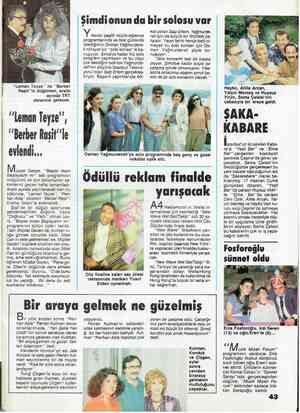  A ! “Leman Teyze” ile “Berber Raşit''in düğünleri, aralık ayında TRT ekranına gelecek. “Leman Teyze”, "Berber Ruşit''le...