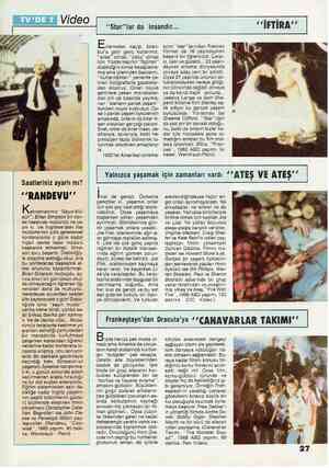  ELZLIRA Video D Saatleriniz ayarlı mı? "“"RANDEVU”” Kahramanımız “Sayın Mü- dür”, Brian Simpson bir dev- let lisesinde...