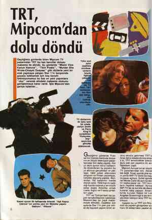  IRT, Mipcom'dan olu döndü Geçtiğimiz günlerde biten Mipcom TV Yokö'and pazarından TRT bu kez bavullar dolusu John malzeme ile