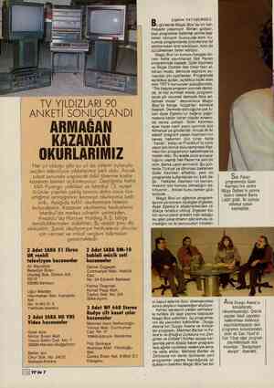  TV YILDIZLARI 90 ANKETİ SONUÇLANDI - ARMAĞAN KAZANAN - OKURLARIMIZ Her yıl olduğu gibi bu yıl da sizlerin oylarıyla seçilen